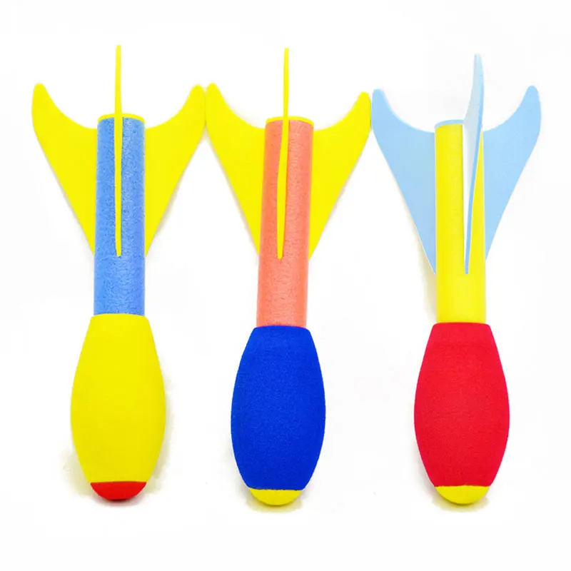

pb playful bag outdoor sport Children's Throw Rocket toys soft NBR Foam hand throwing Missile Early education kids gift TG36