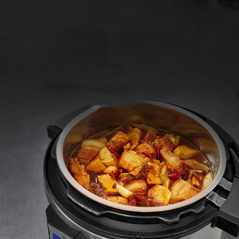 Electric Pressure Cooker Household 6 Liter Intelligent Multi-Function Pressure Cooker Stainless Steel Stew Pot 3