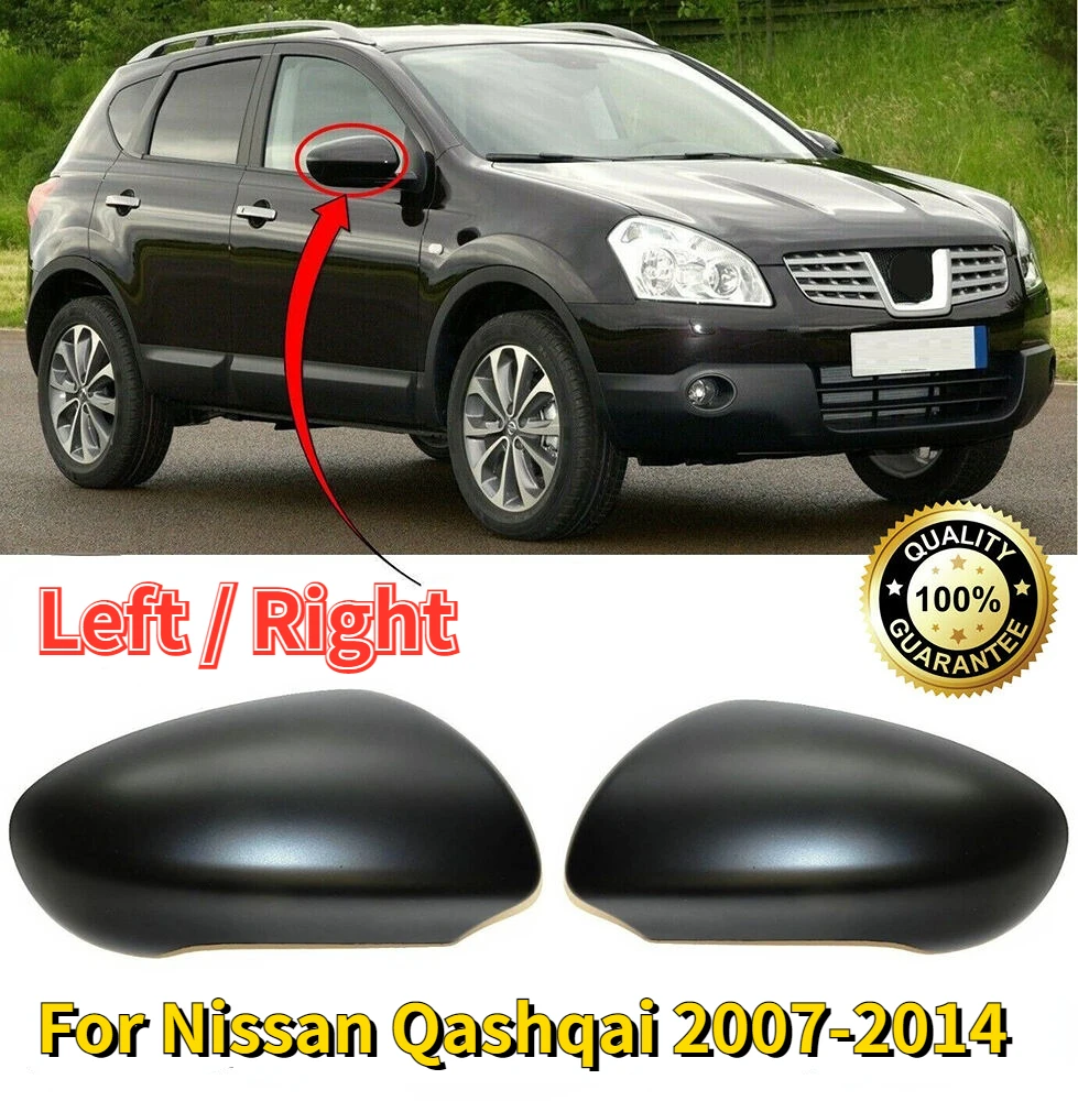 닛산 Qashqai J10 2007-2014 사이드 도어 백미러 커버 자동차 액세서리 ..