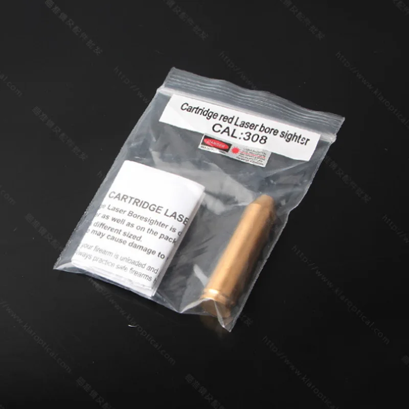 .223 .308 9MM Red Laser Bore Sight Brass Boresight 12GA Cartridge Sighter For Scope Adjustment Without battery