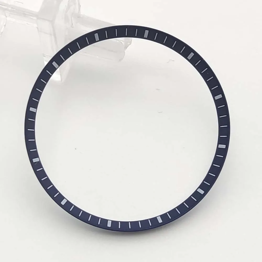 40mm watch inner shadow ring GMT case inner chapter ring suitable for NH35 movement waterproof scale
