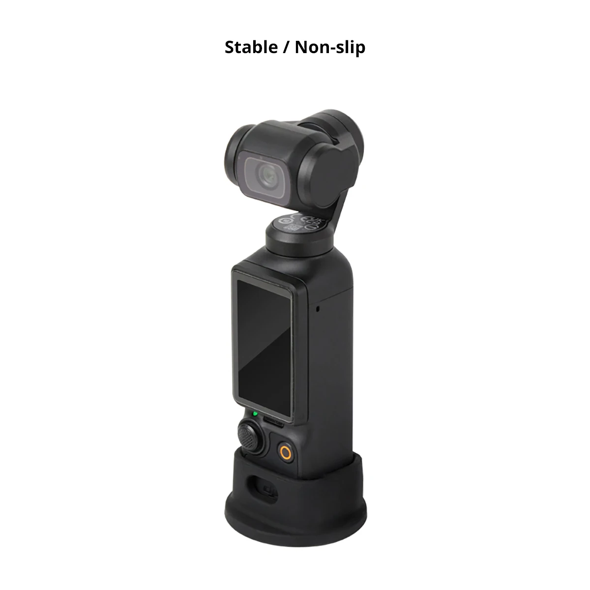 Silicone Anti-slip Desk Mount for DJI Osmo Pocket 3 Stable Mini Tripod for OSMO Pocket 3 Compact Light-weight Black Support 6