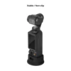 Silicone Anti-slip Desk Mount for DJI Osmo Pocket 3 Stable Mini Tripod for OSMO Pocket 3 Compact Light-weight Black Support 6
