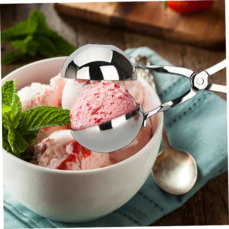 Stainless Steel Meatball Maker Tool Clip Non Stick Stuffed Meat Ball Spoon Shaper Cooking Scoop Kitchen Accessories