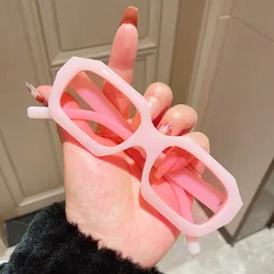 Fashion Irregular Jelly Colorful Sunglasses Polarized Brand Design Anti-ultraviolet UV400 Casual Sunglasses for Adult,Women,Men