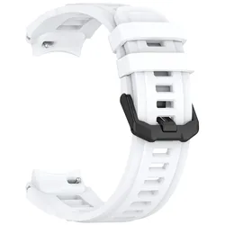 Silicone Replacement Strap for 48mm Watch - Unisex Band Accessory (Light white)