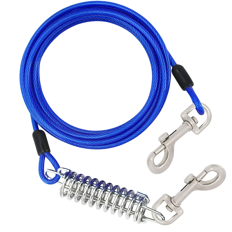 Correa Larga Para Perro A Prueba De Mordeduras, Cable De Amarre Para Perros Resistente De 50