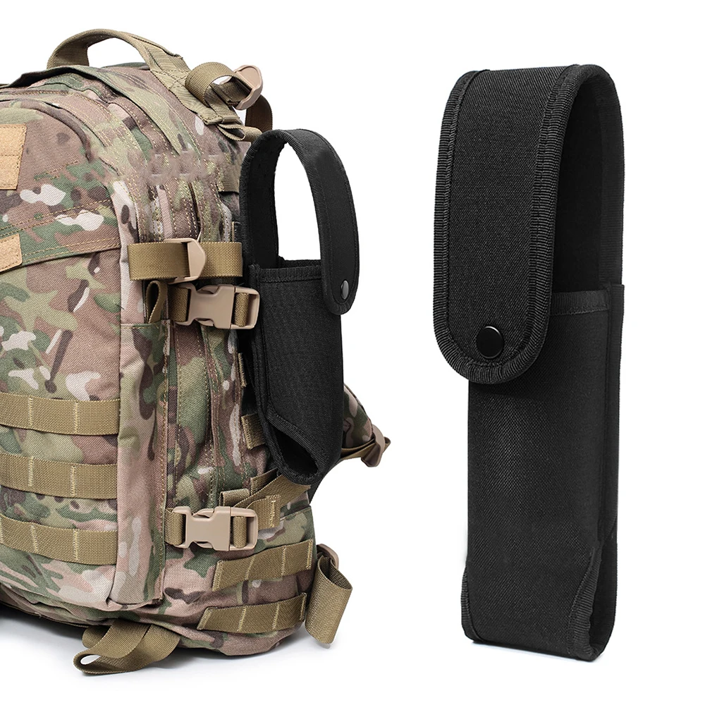 Tactical Molle Flashlight Holster EDC Pouch with Belt Clip Outdoor Multitool Pouch ​Torch Pouch Cover Case EDC Tool Holder Pouch 4