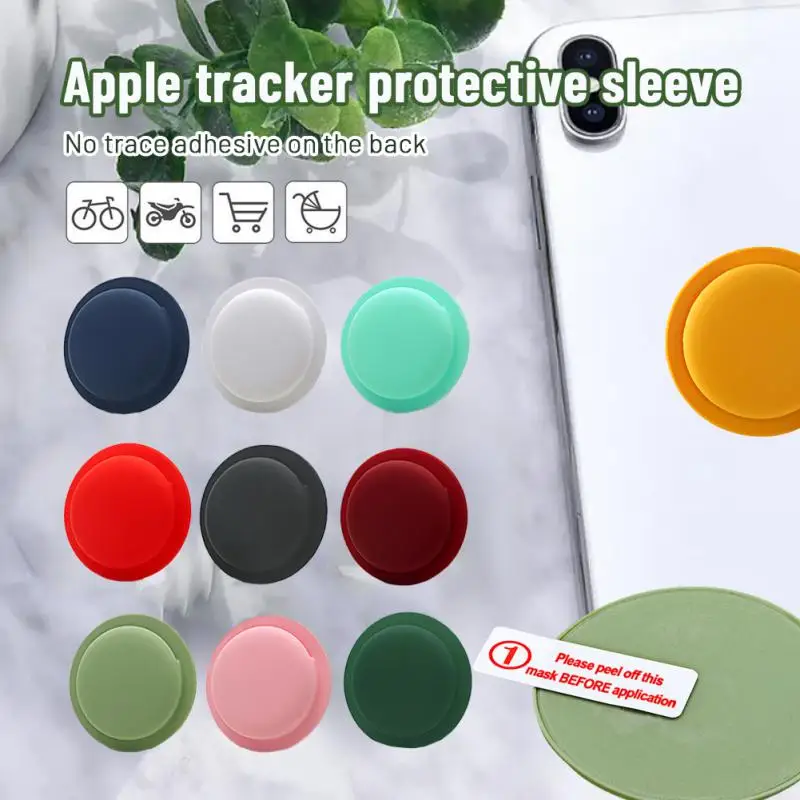 Custodia Protettiva Per Apple Airtag Holder Case Impermeabile Per Portafoglio Mountain Bike Car Sticker Keys Anti-Lost Gps Location Tracker