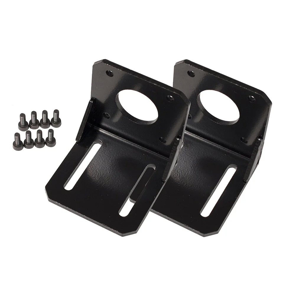 

2 Pack 17 Stepper Motor Bracket Steel Mounting Bracket 17 Fixed Holder with Mounting Screws for 17