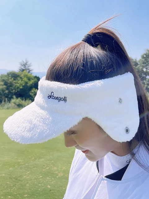 할로우 탑 선볼 캡, 여성용, 할인가격, 무료 배송, 가짜 모피