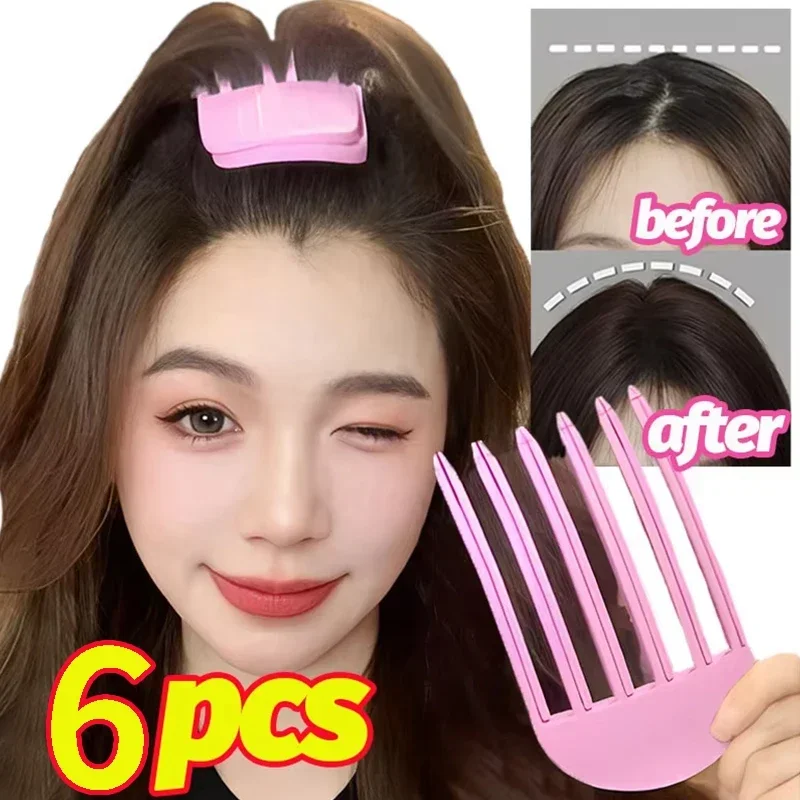1/6Pcs Fluffy Hair Roots Clips for DIY Hair Styling