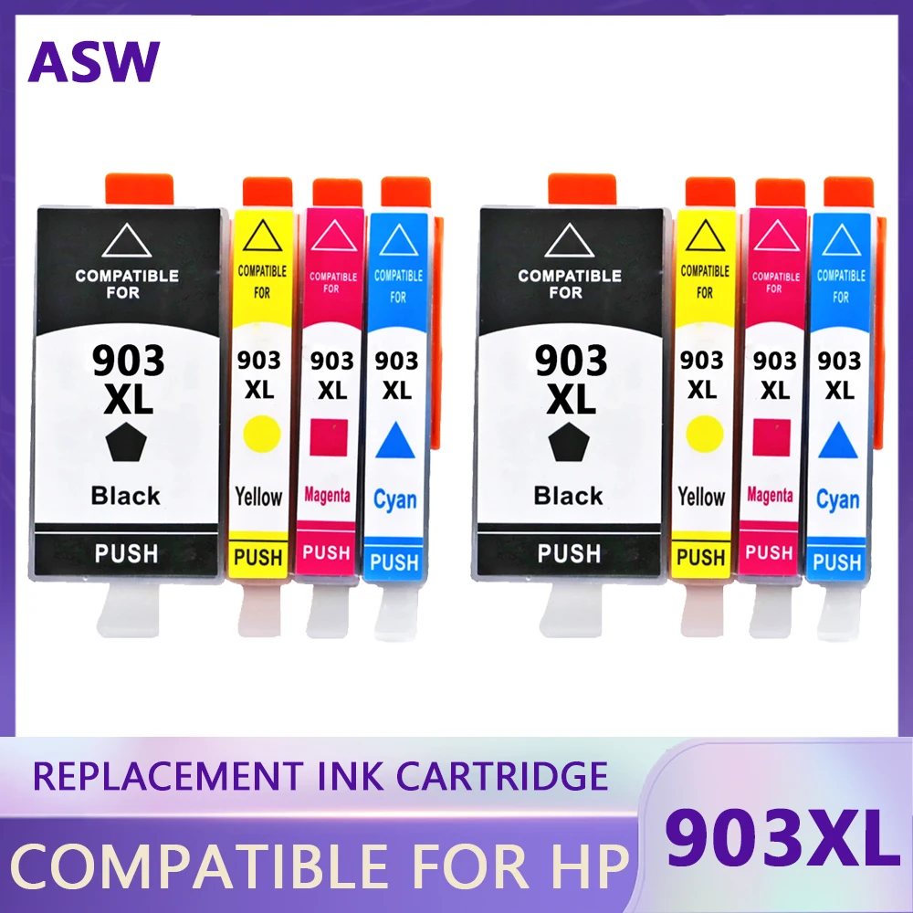 Картридж для принтера HP Officejet Pro 903 6950 6960 6970 6975 903 XL для принтеров HP 903XL для принтеров HP Officejet Pro 6950 6960 6970 6975 для hp 903 многоразовые картриджи с чипами arc для принтера hp officejet pro 6950 6956 6960 6965 6970 европа африка ближний восток