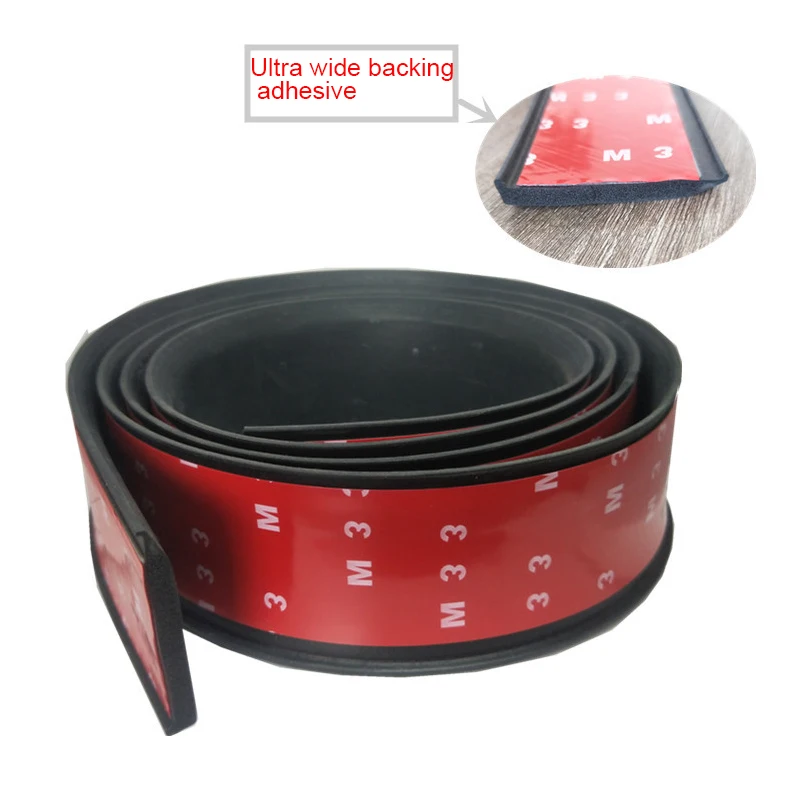 1.5M Car Wheel Arch Trim Fender Flares Arches Wing Expander Eyebrow Anti-Collision Strip for Pickup SUV Fender Flare Edge Trim