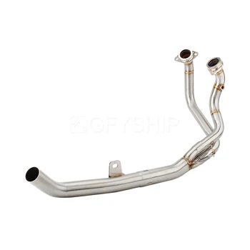 For Honda Africa Twin 1100 2020 2021 2022 2023 CRF 1100 CRF1100L CRF1100 Escape Motorcycle Exhaust Header Link Pipe 51mm Slip-on