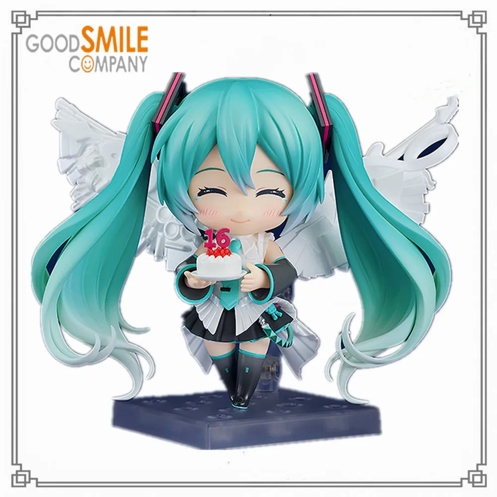 

In Stock Anime Hatsune Miku Anime Miku Happy 16th Birthday Nendoroid GSC Good Smile Company Original Action Figure PVC Toys