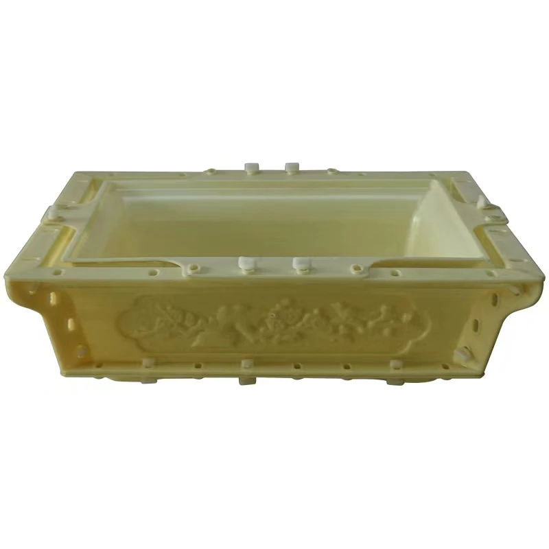 35cm Rectangular Cement Flower Pot Mold Roman Column European-style Bonsai Model Large Small Abrasive Making Homemade