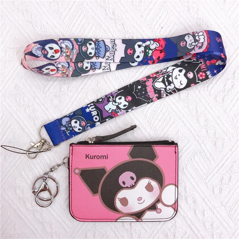 Sanrio Hello Kitty Pastel ID Badge Holder Lanyard w/ Kitty Cup Rubber  Pendant Multicoloured