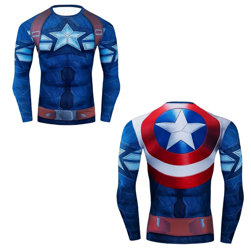 Marvel Big & Tall Classic Tech Cap - Camiseta De Manga