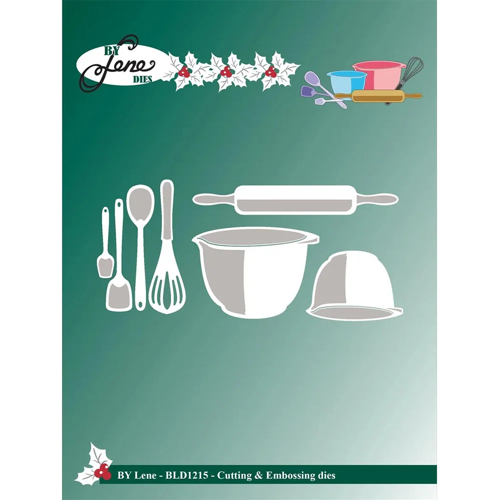 Festive Mailbox Metal Cutting Dies for DIY Holiday Scrapbooking and Decorative Paper Crafting