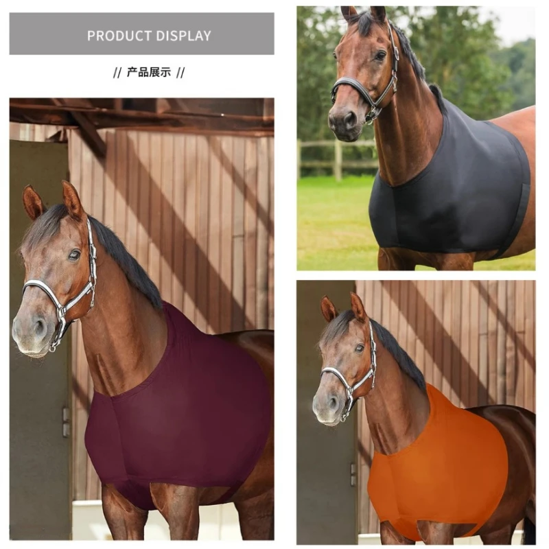 Horse Shoulder Protection Neck Protection Horse Vest Pad Elasticity To Prevent Friction Damage To Gear horse vest pad
