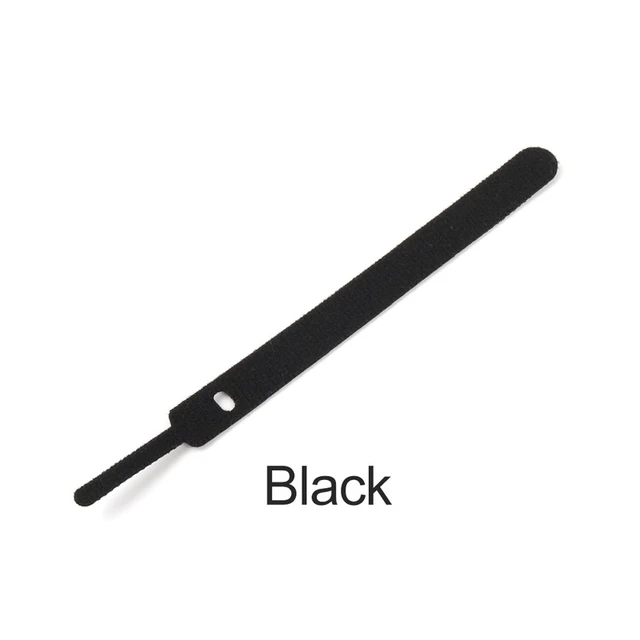 10 db Növénykötések Kiadható Kapcsolatok Színes Műanyag Újrahasznosítható Nyakkendők Nylon Tekercs Cipzár Nyakkapcsolatok Ties - Image 5