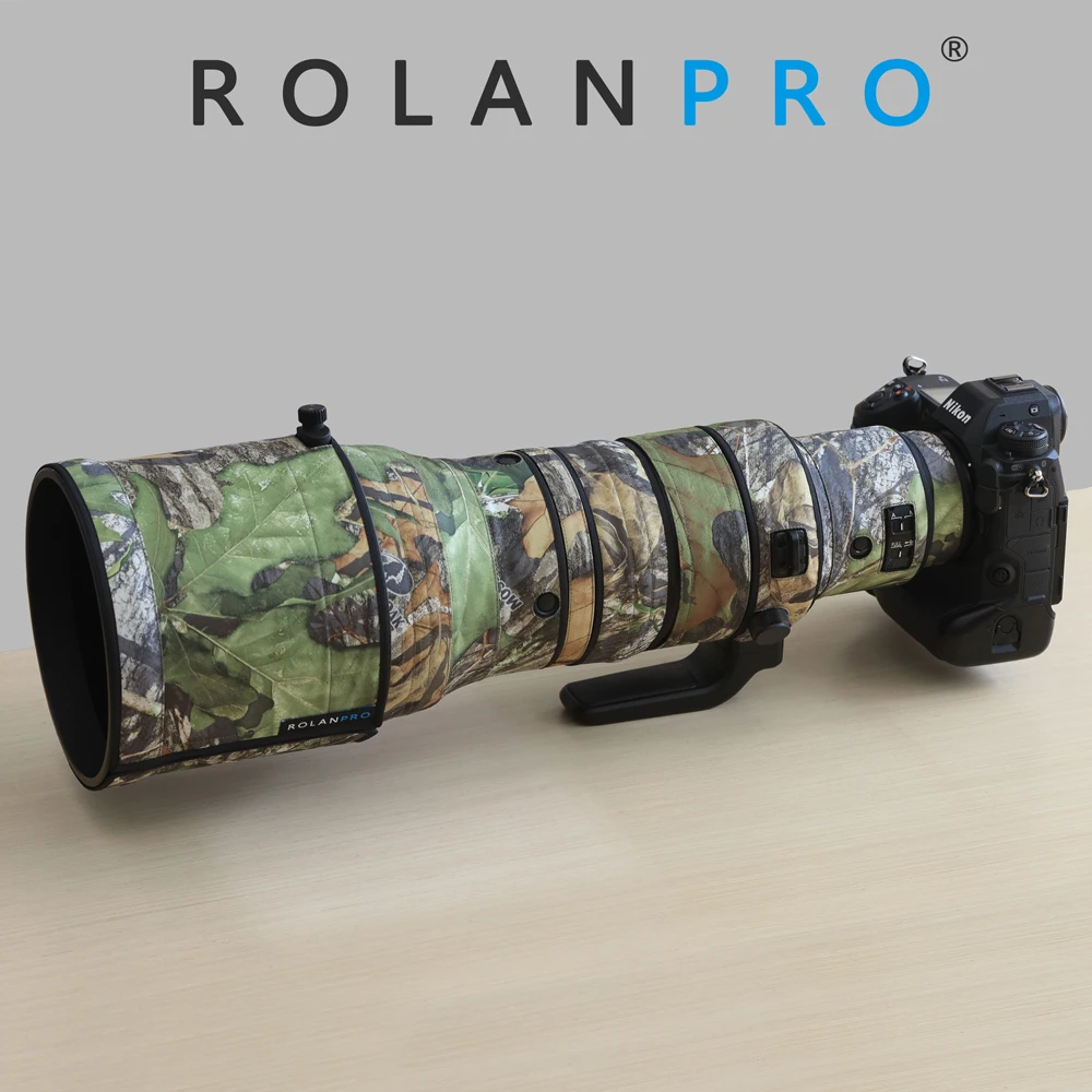 CHASING BIRDS Rivestimento impermeabile mimetico per obiettivo NIKON Z