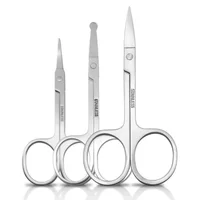 Nail Cutter Stainless Steel Eyebrow Trimmer Small Scissors Professional Manicure Sewing Nails Tools For Cuticle Oil Pedicure 1