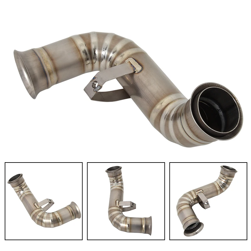 For DUKE KTM 690 790 890 Adventure R Rally KTM790 2012 - 2022 Motorcycle Exhaust Modified Middle Link Pipe Original Muffler Moto - Image 4
