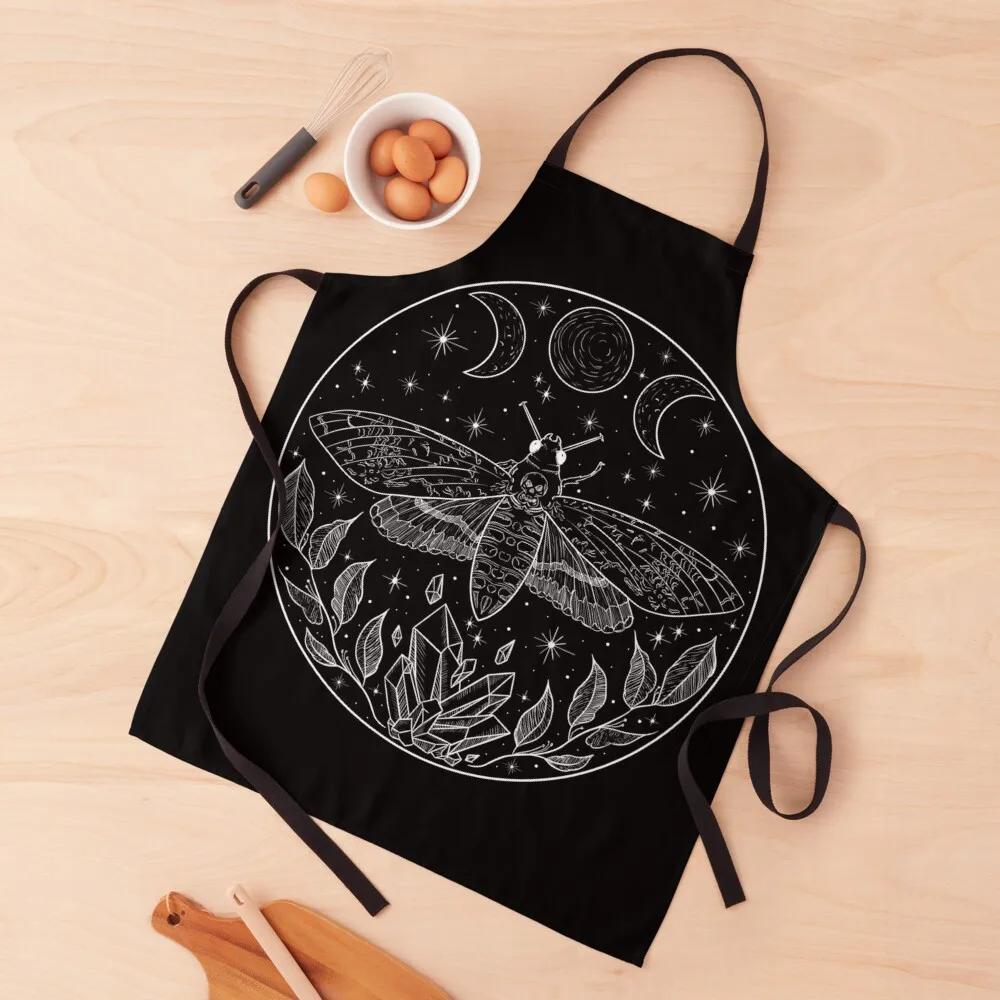 

Death Head Moth Apron Kitchen Man Kitchen Supplies Idea Goods carpenter Apron