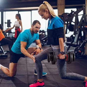 55LB Pair, Adjustable Weight Dumbbell Set with Non-slip Quick Adjust Swivel Handle, Dumbbell Home Gym Fitness Equipment for 6