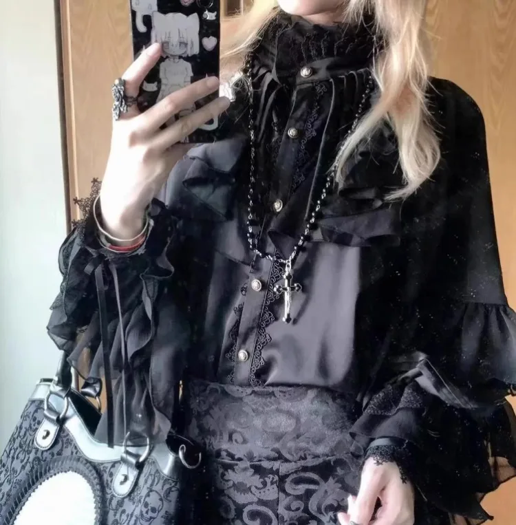 Kawaii Lolita Lace Blouse 4