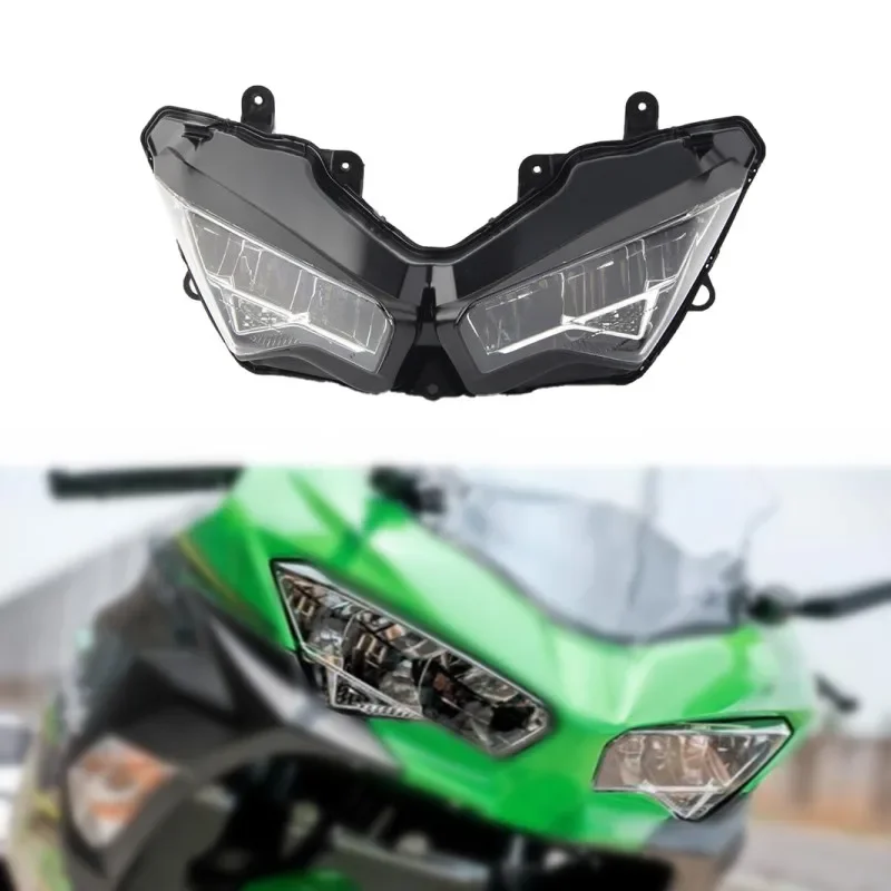 

Передняя фара в сборе, фара для Kawasaki Ninja400 EX400 2018 2019 2020 2021 2022 2023