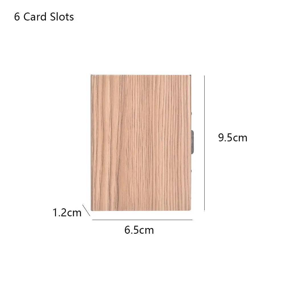 Business Credit Card Holder Business Card Box Stainless Steel Holder Men and Women Metal Ultra-thin Bank Cardholder