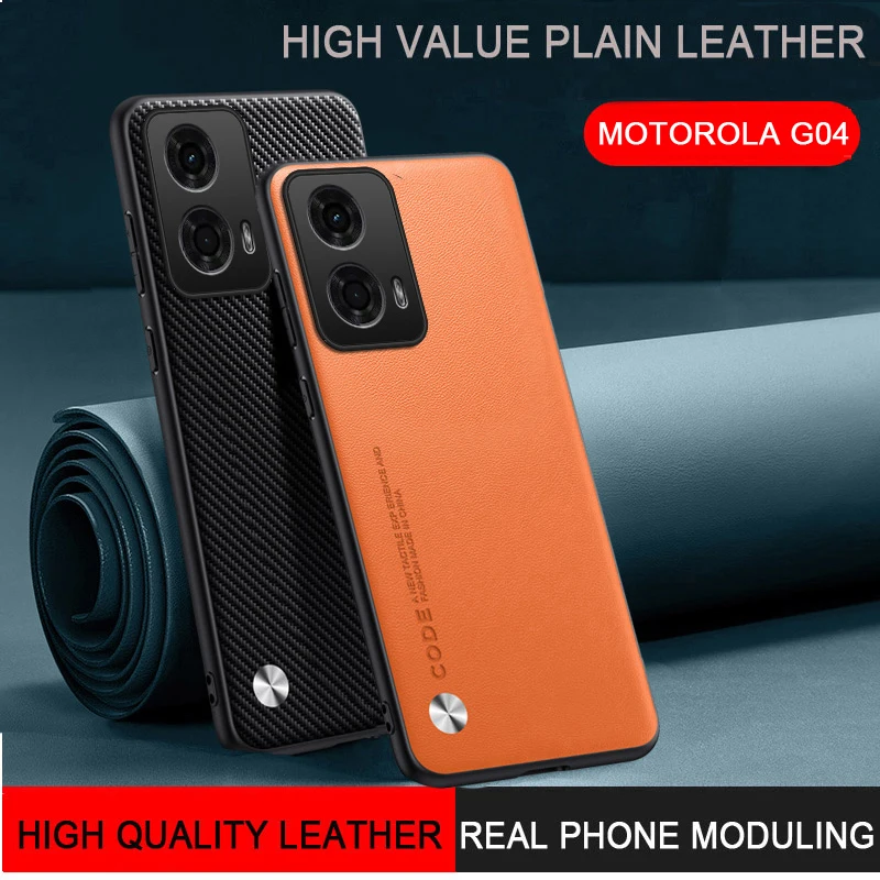 Per Motorola G04 Custodia In Pelle Tinta Unita Custodia Morbida Per Fotocamera Funda Motorola G84 Protezione Fundas Motorola G14 G24 G34 G54