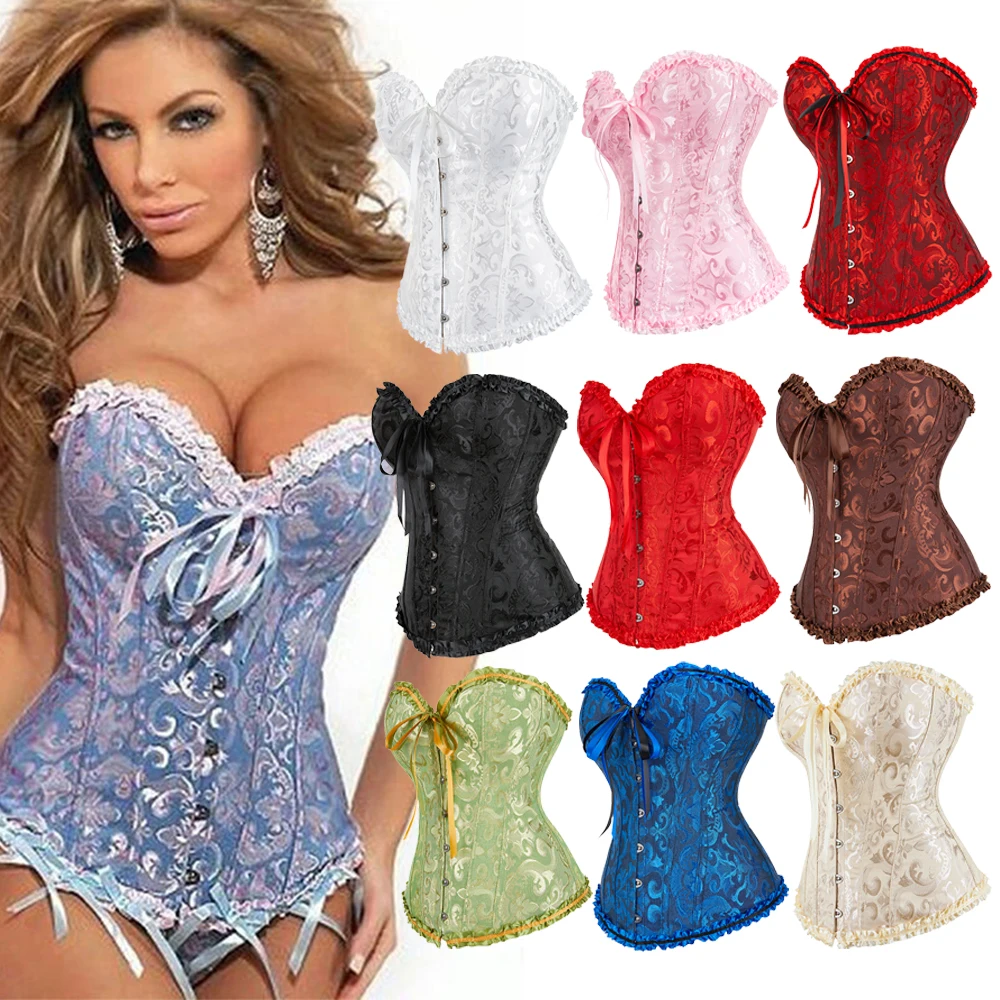 Women Corset Bustier Top Body Shaper
