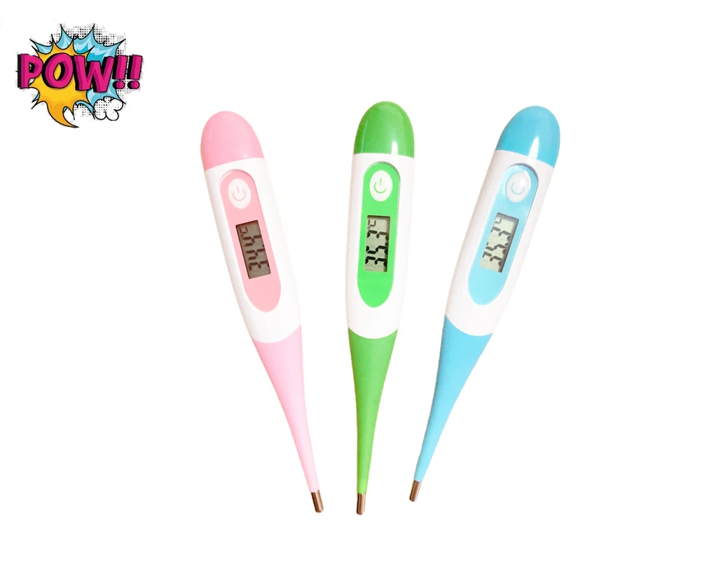 Cartoon portable Electronic Thermometer products Safe Dry Veterinary animals accessories Pet Medical Equipment Tool