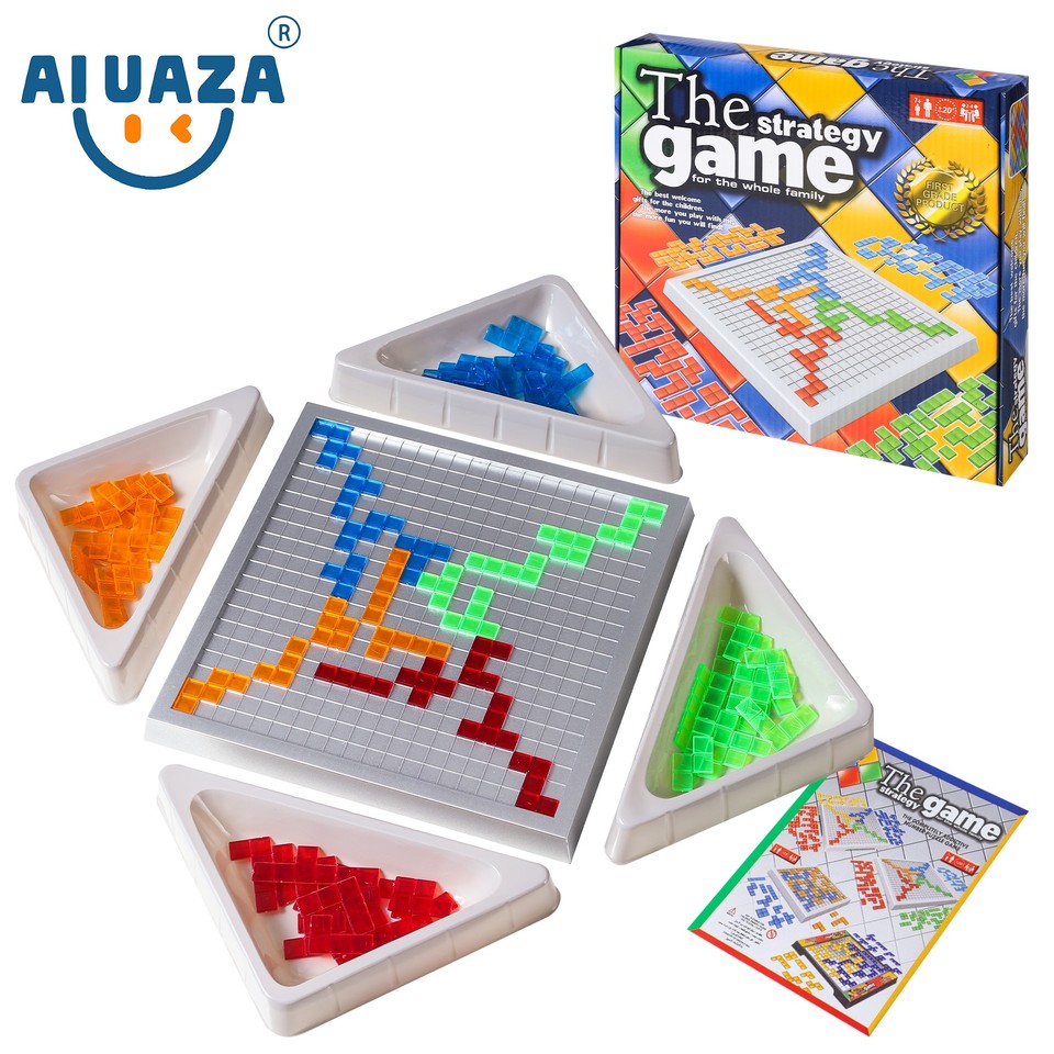 AIUAZA founder Game Block Corporal Fighter 4-Person Version Of Puzzle Athletic Performance Parent -Child Interaction