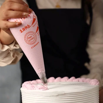 100pcs Thick Disposable Pastry Bags 2