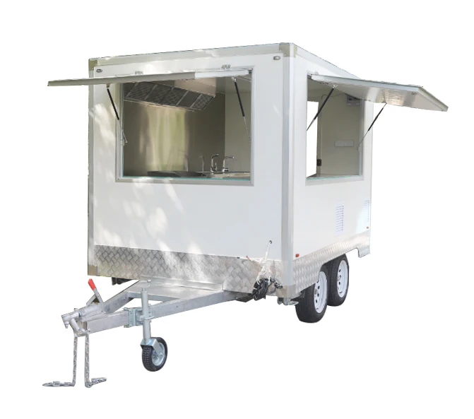 custom disposable takeaway wooden sushi catering box pastry dessert bakery tiramisu cake veneer cheese food container packaging 2024 Concession Food Trailer Mobile Coffee Ice Cream BBQ Catering Concession Street Vending Food Cart