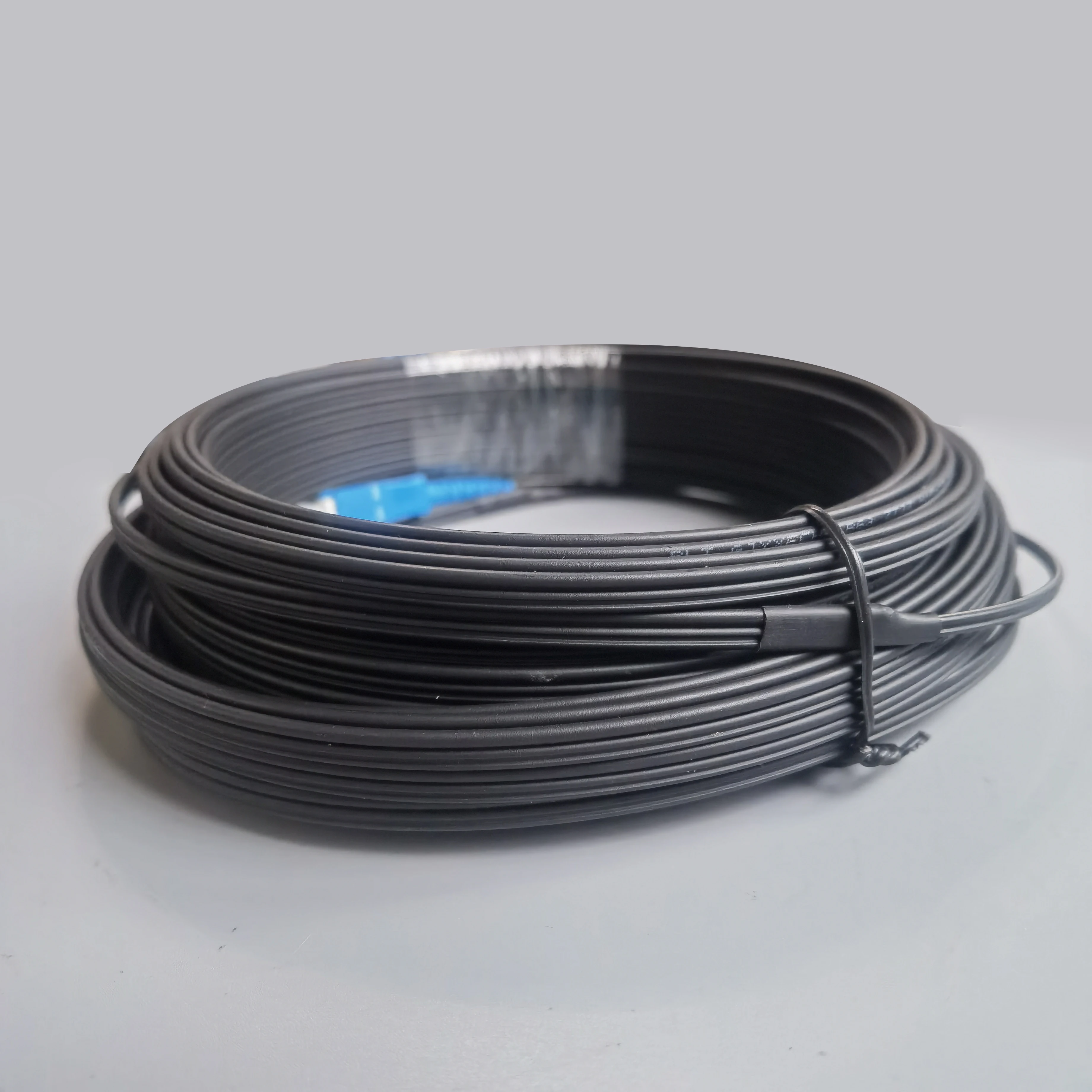 Outdoor Drop Fiber Optic Cable SC/UPC-SC/UPC 20M-500M Single Mode Optical Fiber Connectors Fibra Optica Complimentary adapter