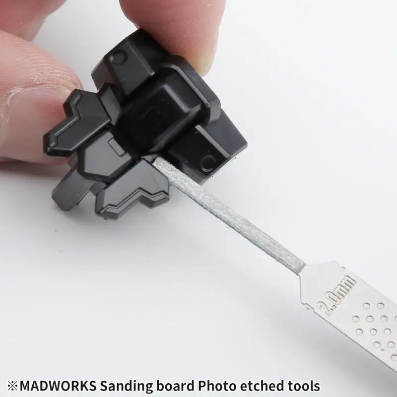 MADWORKS MT18 샌딩 보드 사진 에칭 도구, 플라스틱 모델 금속 연마 도구, 모델러 취미 공예 도구, DIY