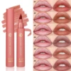 YOUNG VISION Lip Tint Marker Liquid lipstick with Nude Matte Shades, Lip Liner and Stick 2-in-1, Long Wearing and Waterproof 1