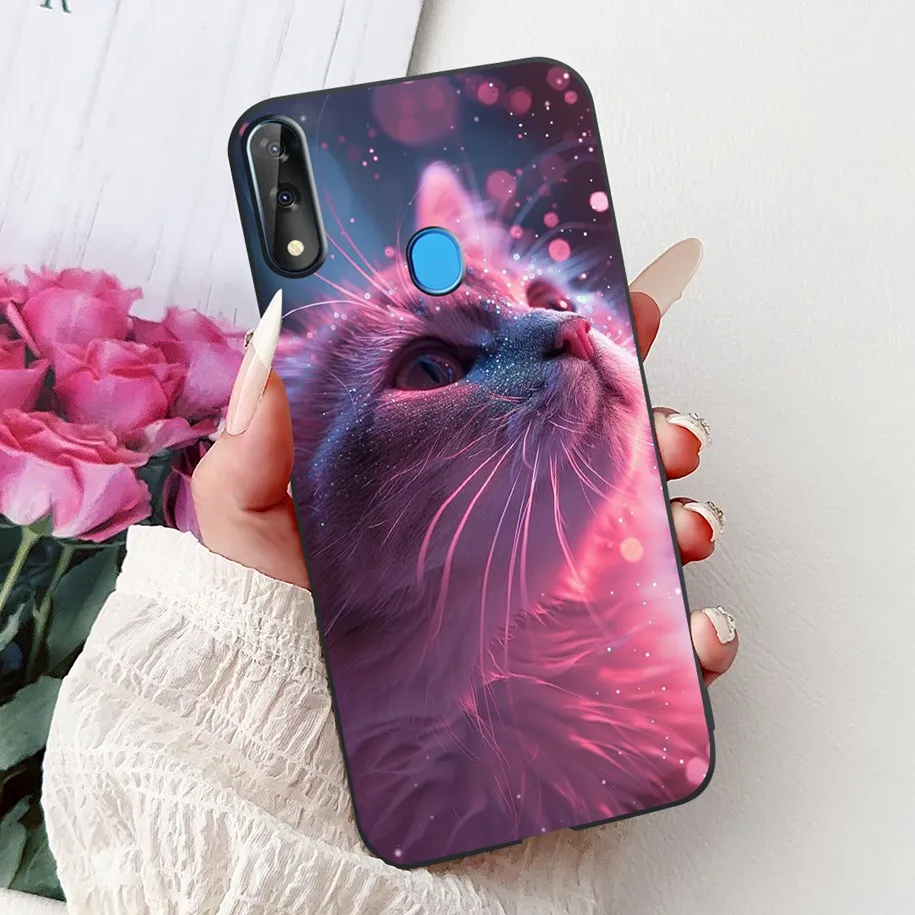 Cute Cool Spider Tiger Marble Soft Silicone Shockproof Phone Case Cover