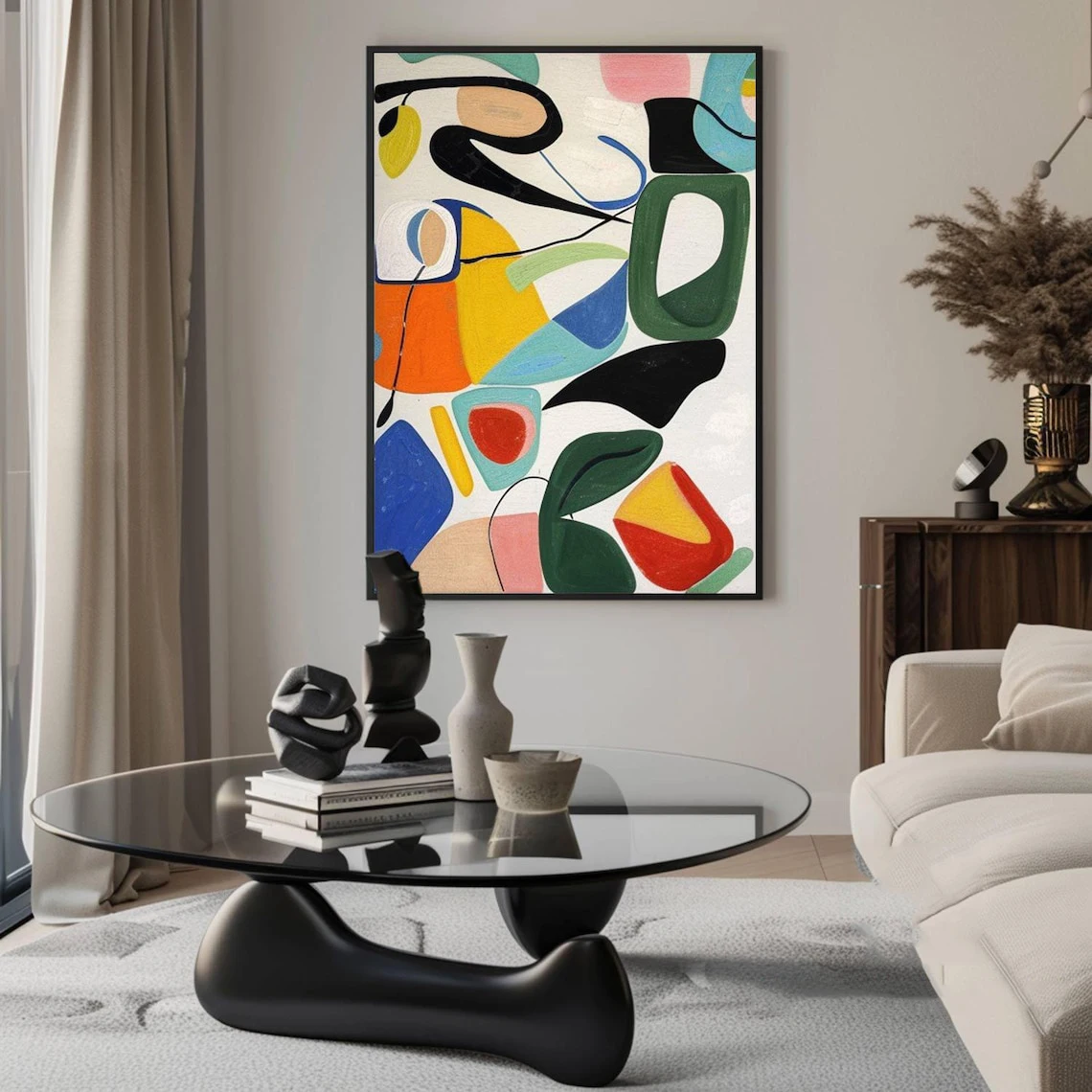 Handmade Abstract Canvas Painting 4