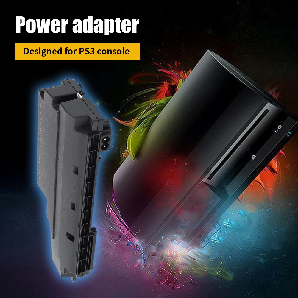 전원 공급 장치 수리 부품 어댑터, 100-240V 슬림 전원 보드 교체, 50Hz, 60Hz ABS 부식 방지, PS3 APS-330