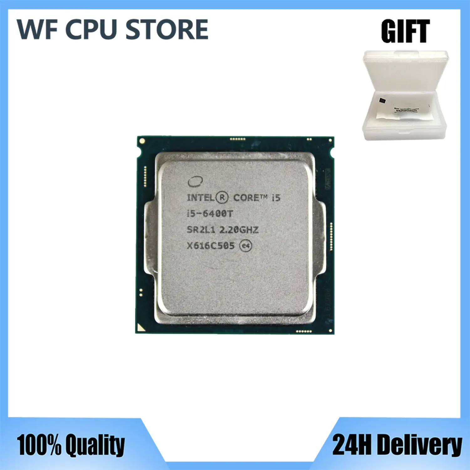 

Intel Core i5-6400T i5 6400T 2.2 GHz Quad-Core Quad-Thread CPU Processor 6M 35W LGA 1151