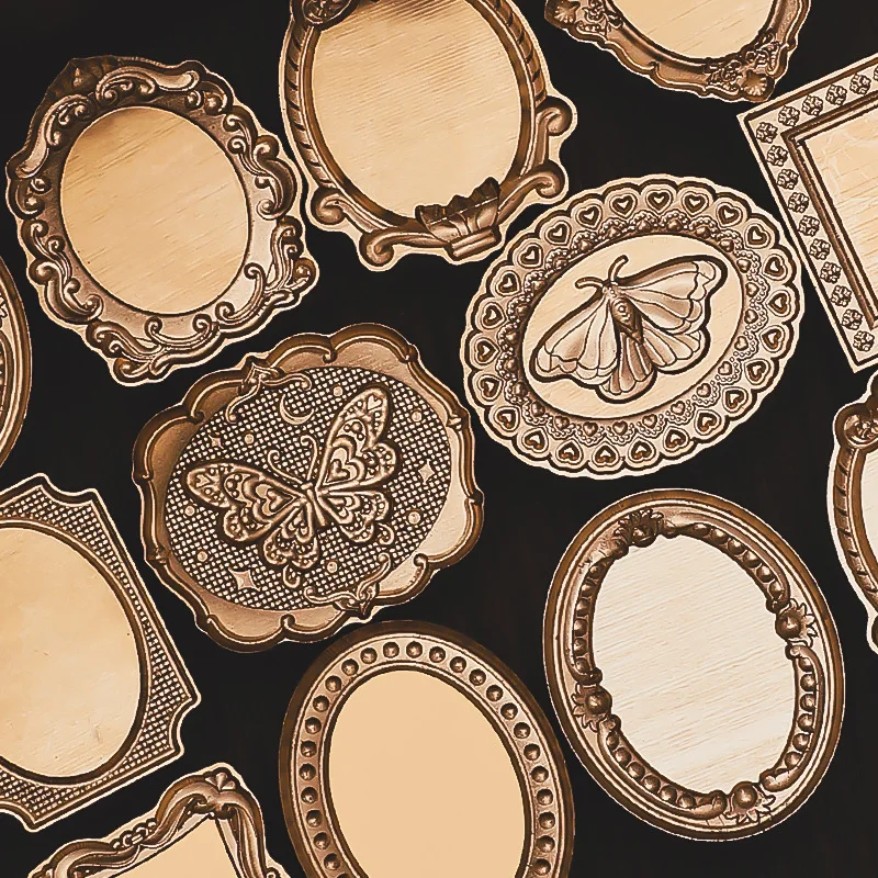 

3D Embossed New Wax Seal Stamp Vintage Photo Frame Sealing Stamp Head For Cards Envelopes Wedding Invitations Scrapbooking