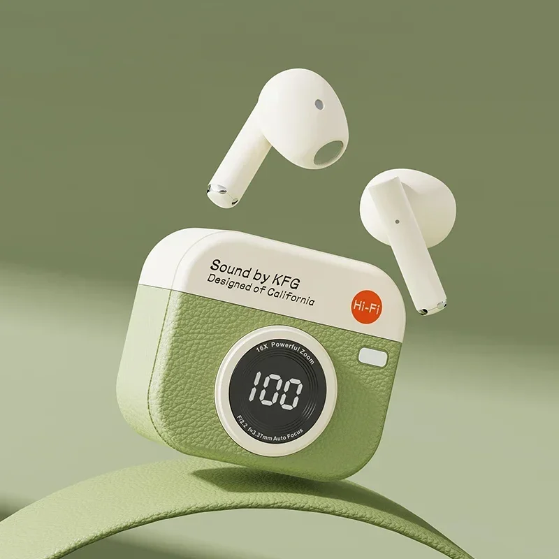 Wireless Bluetooth Headphones With Noise Reduction & Microphone_voghion.com