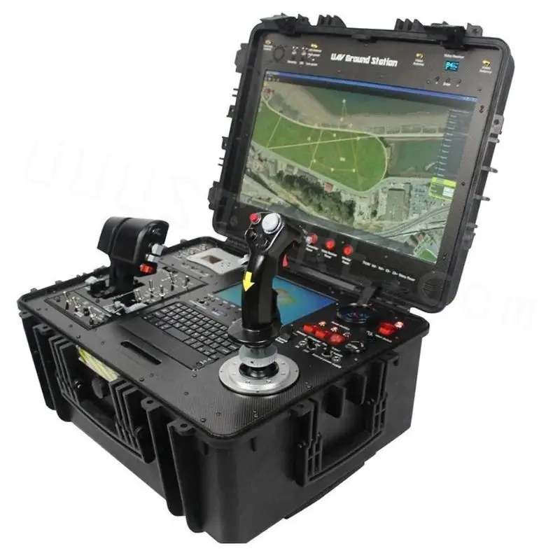 S0f8fc4dc3c6d44f887384eb946ad2cb0D 20KM WINDBOX OPUAV GCS Mission Planner Ground Control Staton Dual Joysticks HD verion for RC airplanes drones helicopter
